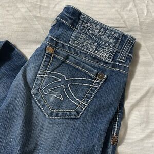 Hydraulic Dark Blue Flare Jeans